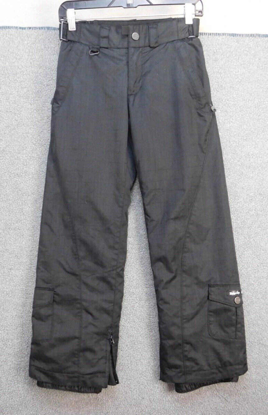 Body Glove Pants Youth 10 Black Waterproof Lined Winter Ski Snowboard Boys